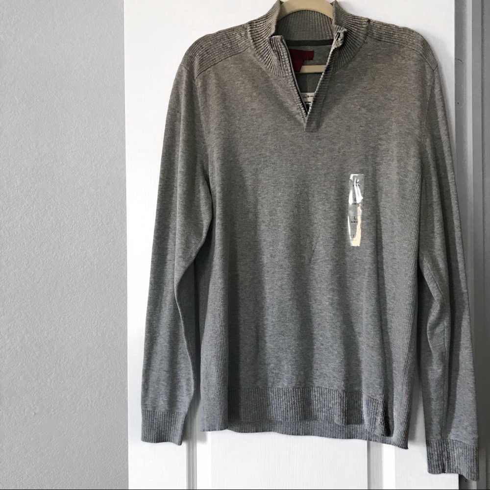 Men’s pullover cardigan NWT